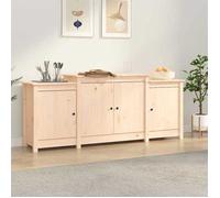 vidaXL Buffet 164x37x68 cm Bois massif Pin 821492
