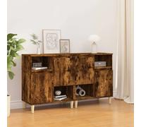 vidaXL Buffet 2 pcs chêne fumé 60x35x70 cm