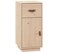 vidaXL Buffet 34x40x75 cm Bois massif de pin Marron