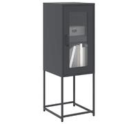 Buffet anthracite 36x39x107 cm acier laminé à froid, meuble de rangement, meuble de rangement de cuisine, meuble de 853400