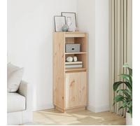 vidaXL Buffet haut – Meuble de salon 37x34x110 cm, bois massif de pin