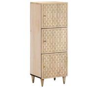 vidaXL Buffet 40x33x110 cm bois de manguier massif Marron