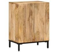 vidaXL Buffet - 53 x 35 x 72 cm - Bois massif de manguier