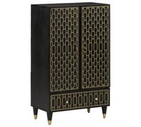 vidaXL Buffet bois de manguier massif - 60x33x100 cm