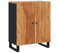 Vidaxl Buffet 60x33x75 Cm Bois Massif D'acacia Marron
