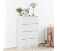 vidaXL Buffet 60x35x98,5 cm - Blanc