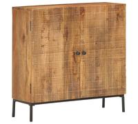 Vidaxl Buffet 75 X 30 X 75 Cm Bois De Manguier Massif