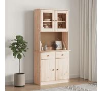vidaXL Buffet ALTA - 77x35x165 cm Bois Massif de Pin