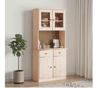 vidaXL Buffet ALTA 77x35x165 cm bois massif de pin