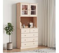 vidaXL Buffet ALTA 77x35x165 cm bois massif de pin 3187779