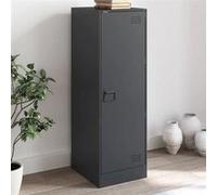 vidaXL Buffet anthracite en acier 34,5 x 39 x 107 cm