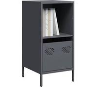vidaXL Buffet – Acier laminé à froid, 35 x 39 x 73,5 cm, anthracite