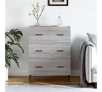 vidaXL Buffet - Sonoma gris 69,5x34x90 cm