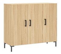 vidaXL Buffet chêne sonoma 90x34x80 cm