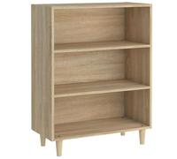 vidaXL Buffet Armoire de Rangement Organisateur de Maison Meuble de Rangement Armoire de Salon Chêne Sonoma Bois d'Ingénierie 69,5x32,5x90 cm