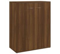 vidaXL Buffet Armoire de Rangement Organisateur de Maison Meuble de Salle de Séjour Intérieur Chêne Marron 60x30x75 cm Bois d'Ingénierie