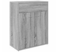 vidaXL Buffet Sonoma Armoire de rangement 60x30x75 cm Bois d'Ingénierie Gris