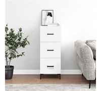 VidaXL Buffet Blanc