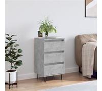 vidaXL Buffet 831096 – 40x35x70 cm Bois d'ingénierie – Gris béton