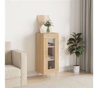 Vidaxl Buffet Chêne Sonoma 34,5x34x90 Cm Bois D'ingénierie Multicolore
