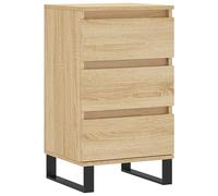 vidaXL Buffet armoire latérale – Chêne Sonoma, bois d'ingénierie 40x35x70 cm
