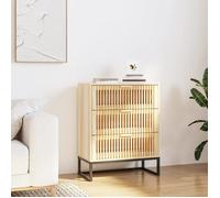 vidaXL Buffet 60x30x75 cm bois d'ingénierie Marron