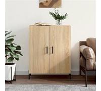 vidaXL Buffet, Armoire, Placard avec Pieds, Meuble de Rangement, Organisateur de Salon Salle de Séjour, Moderne, Chêne Sonoma Bois d'Ingénierie 827735 Marron G