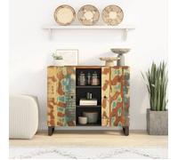 vidaXL Buffet - Bois de récupération - 90x33x75 cm