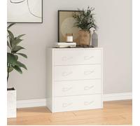 vidaXL Buffet avec 4 Tiroirs Armoire Latérale Meuble de Rangement Organisateur de Maison Salon Salle de Séjour Intérieur 342579