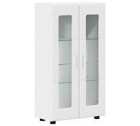 vidaXL Buffet avec étagère Blanc 55,5 x 29 x 100 cm Bois d'ingénierie