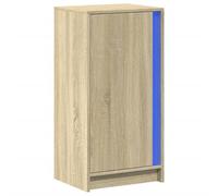 vidaXL Buffet avec LED Chêne Sonoma 42,5x34x85 cm Bois d'ingénierie