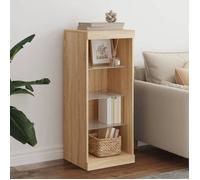 vidaXL Buffet avec lumières LED Chêne Sonoma 41x37x100 cm