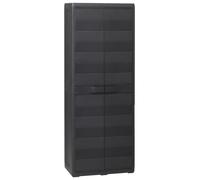 Vidaxl Buffet Avec Lumières Led Chêne Fumé 181,5x37x100 Cm Multicolore