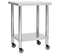 vidaXL Buffet avec lumières LED chêne marron 60,5x37x100 cm
