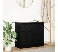 Vidaxl Buffet avec Tiroir 71x35x65 cm - Chêne Noir