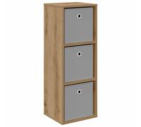 vidaXL Buffet avec tiroir Chêne artisanal 30,5 x 27 x 84,5 cm