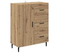 Vidaxl Buffet Avec Tiroir Chêne Artisanal 69,5 X 34 X 90 Cm