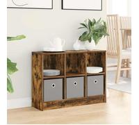 vidaXL Buffet avec tiroir Chêne fumé 73,5 x 22,5 x 53,5 cm 8000504