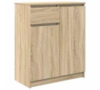 vidaXL Buffet avec tiroir en chêne Sonoma 71x35x84 cm Bois d'ingénierie