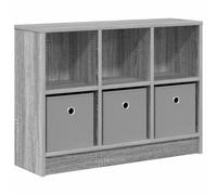 vidaXL Buffet avec tiroir Gris Sonoma 73,5 x 22,5 x 53,5 cm