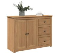 Buffet avec tiroirs Panama 112x40x80 cm bois massif de pin