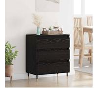 Buffet avec tiroir Chêne noir 60 x 35 x 70 cm Bois d'ingénierie