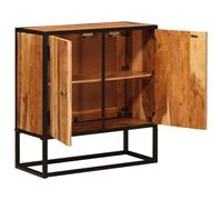 vidaXL Buffet Beta Naturel 70 x 30 x 75 cm Bois d'Acacia Massif