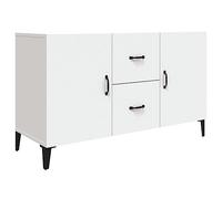 vidaXL Buffet Blanc 100x36x60 cm Bois d'ingénierie