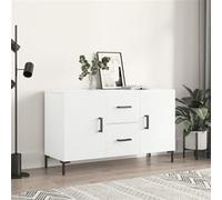 vidaXL Buffet blanc 100x36x60 cm bois d'ingénierie828172 Blanc G