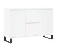 vidaXL Buffet Blanc 101,5x35x70 cm Bois d'ingénierie