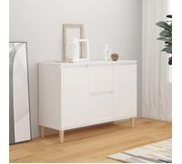 vidaXL Buffet blanc 101x35x70 cm bois d'ingénierie 806103