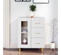 vidaXL Buffet blanc