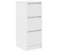 vidaXL Buffet Blanc 29,5x34x76 cm Bois d'ingénierie