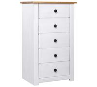 vidaXL Buffet Blanc 46x40x89 cm Pin Gamme Panama